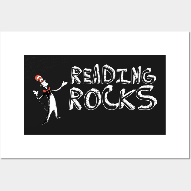 Reading Rocks - Read Across America Wall Art by BTXstore